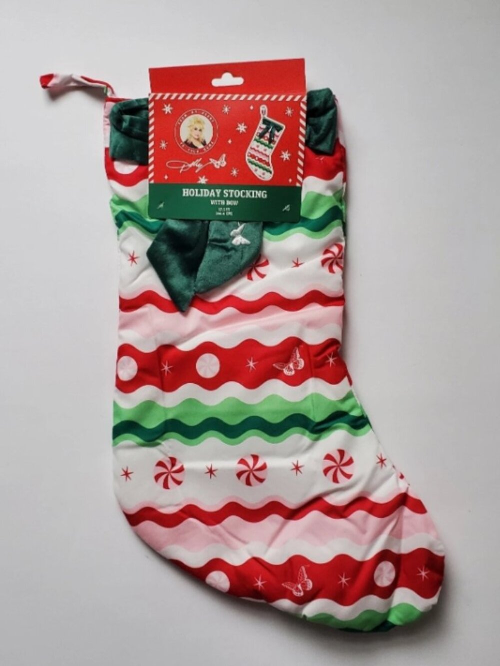 Last One! NWT Dolly Parton Holly Dolly Christmas Holiday Stocking